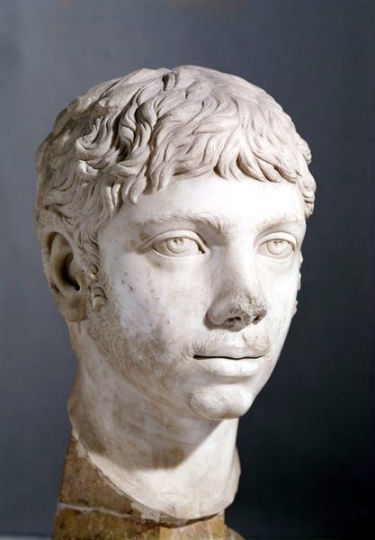 Elagabalus Portrait of Elagabal Sculpture 221 AD Marble cm 46