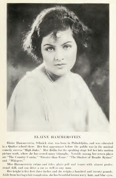 Elaine Hammerstein FileElaine Hammerstein Who39s Who on the Screenjpg