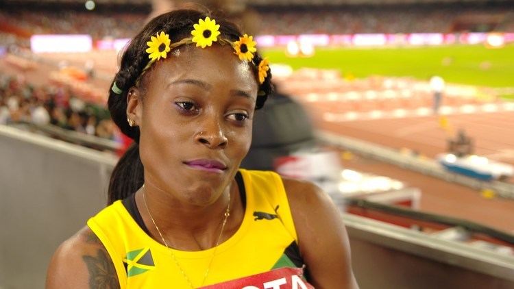 Elaine Thompson WCH 2015 Beijing Elaine Thompson JAM 200m Final Silver