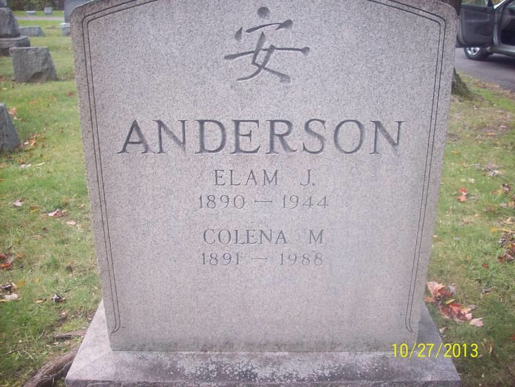 Elam J. Anderson Elam J Anderson 1890 1944 Find A Grave Memorial