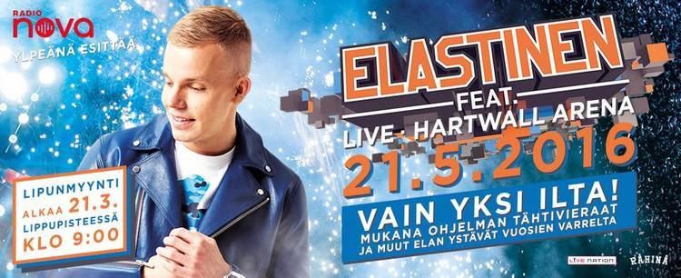 Elastinen feat. Elastinen feat liven Hartwall Arenalla toukokuussa Kulttuuriuutiset