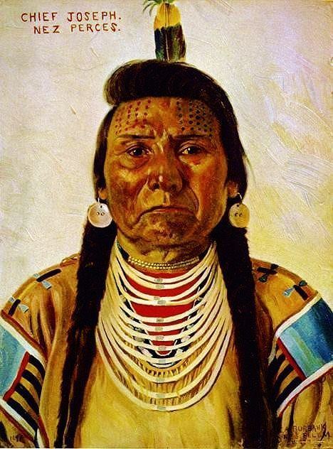 Elbridge Ayer Burbank Elbridge Ayer Burbank Chief Joseph Nez Perce Indian
