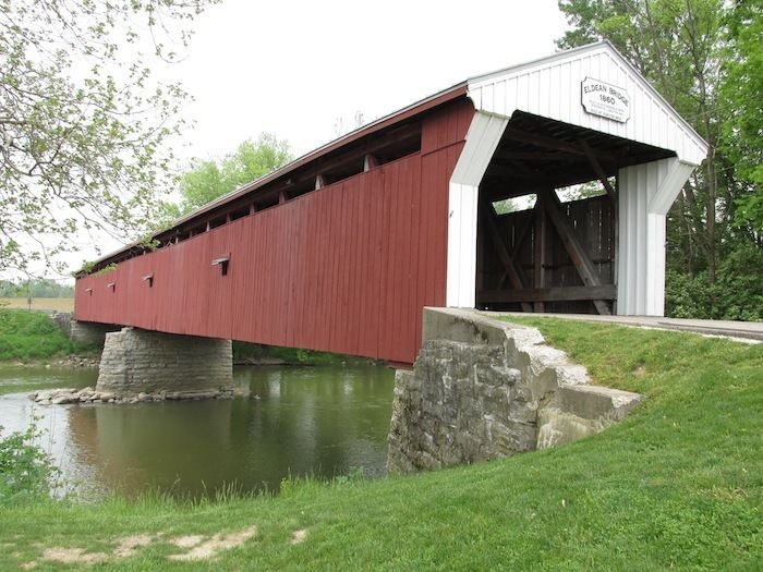 Eldean Covered Bridge Ohio Inland Crossing