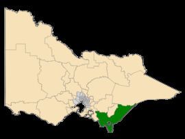 Electoral district of Gippsland South httpsuploadwikimediaorgwikipediacommonsthu