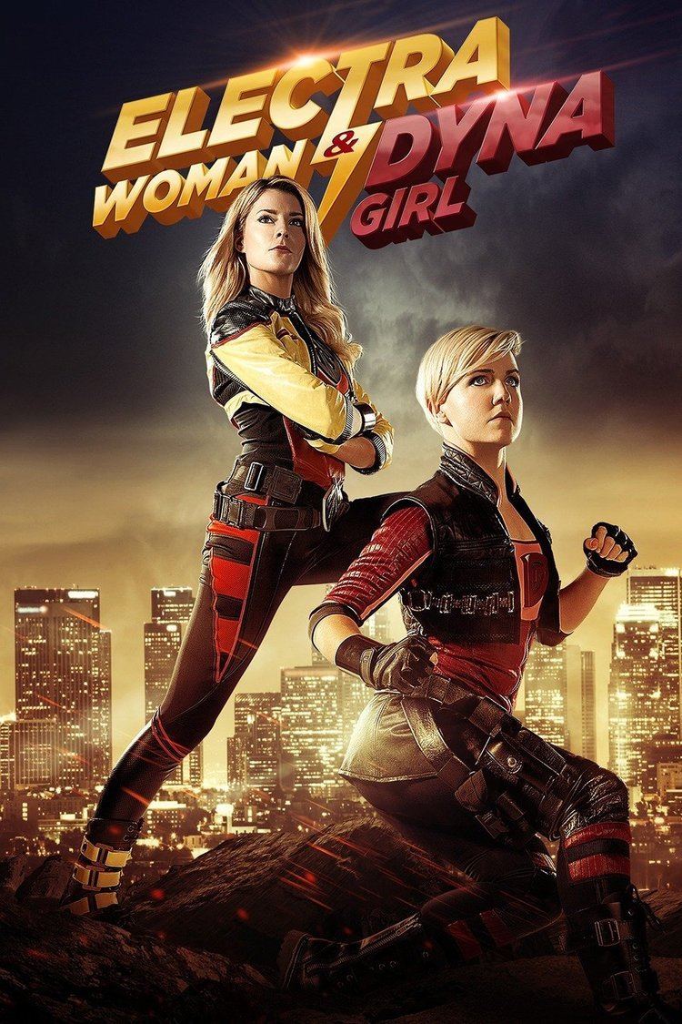 Electra Woman and Dyna Girl (2016 film) wwwgstaticcomtvthumbmovieposters12966120p12