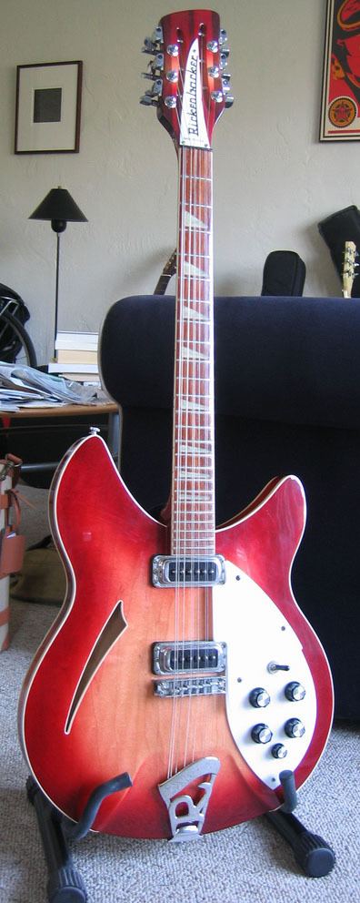 Electric twelve-string guitar