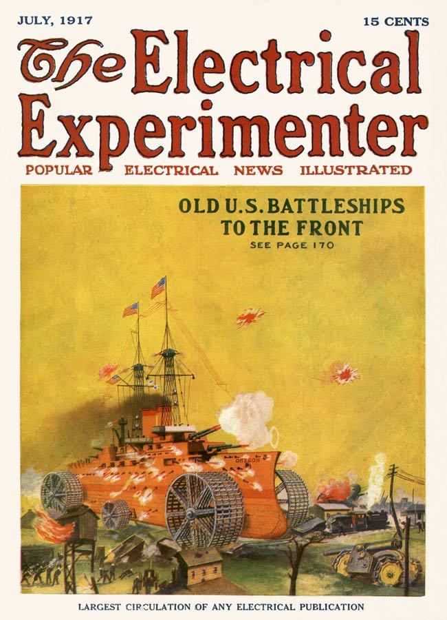 Electrical Experimenter THE ELECTRICAL EXPERIMENTERquot COVERS 19131919