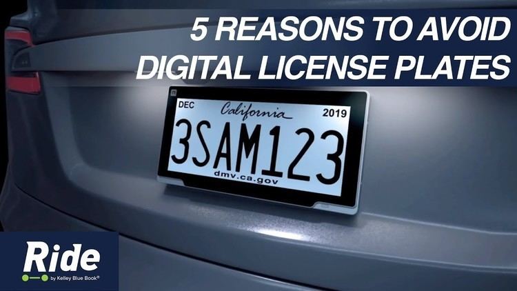 5 Reasons to avoid the digital license plate | Ride Tech - YouTube