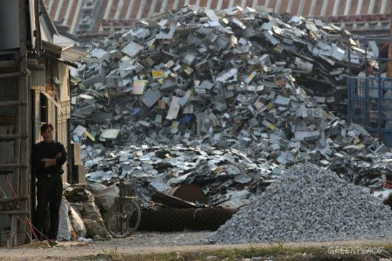 Electronic waste in Guiyu Guiyu electronic waste town China