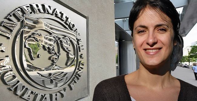 Elena Panaritis Panaritis Varoufakis Choice for IMF Job Rules Herself Out