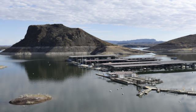 Elephant Butte Reservoir Elephant Butte Reservoir water levels lower than last year