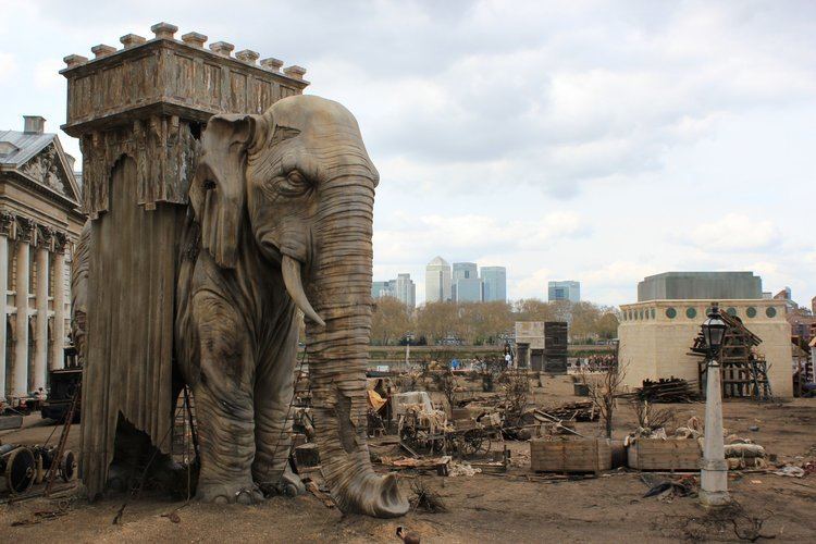 Elephant of the Bastille Elephant of the Bastille FolkestoneJack39s Tracks