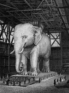 Elephant of the Bastille httpsuploadwikimediaorgwikipediacommonsthu