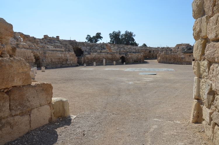 Eleutheropolis FileRoman Amphitheatre built by the Roman army units stationed