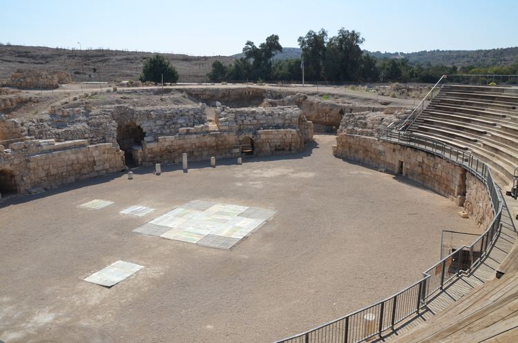 Eleutheropolis FileRoman Amphitheatre built by the Roman army units stationed