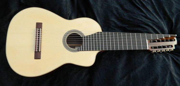 Eleven-string alto guitar