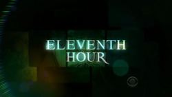 Eleventh Hour (U.S. TV series) Eleventh Hour US TV series Wikipedia