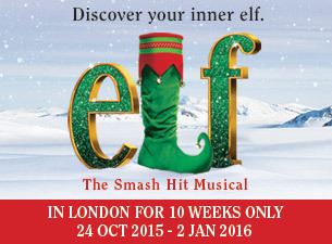 Elf: The Musical Elf the Musical Tickets London amp UK Musicals Show Times amp Details
