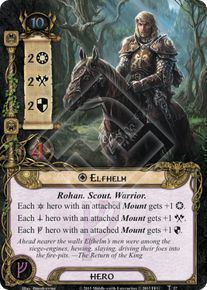 Elfhelm Elfhelm Temple of the Deceived Lord of the Rings LCG Lord of