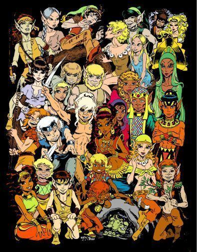 Elfquest 1000 images about Elfquest on Pinterest Graphic novels Cosplay