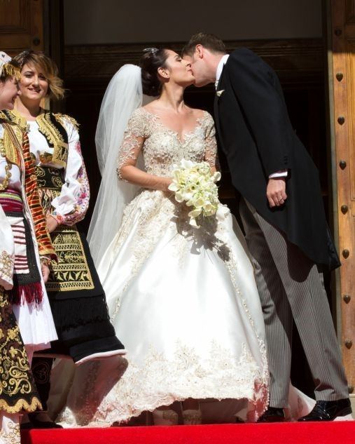 Elia, Crown Princess of Albania Royal Family Around the World Albanie Wedding ceremony of Crown