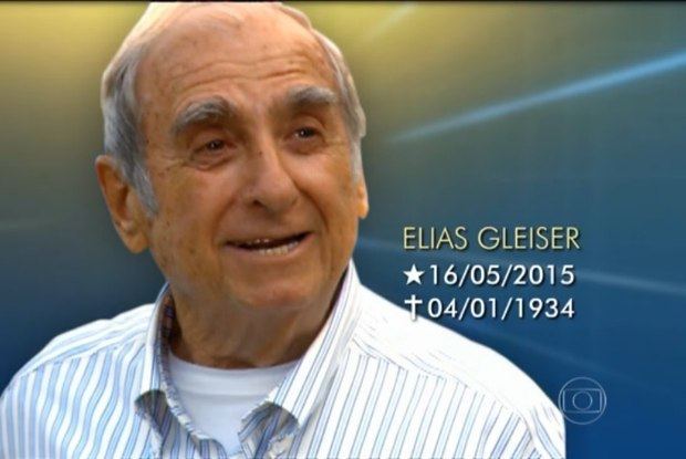 Elias Gleizer Jornal Nacional39 comete duas gafes ao noticiar morte de