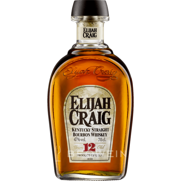 Elijah Craig (bourbon) Elijah Craig 12 Year Old 07 l Bourbon Whiskey at beowein shop