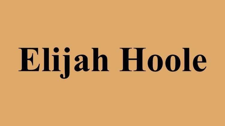 Elijah Hoole Elijah Hoole YouTube
