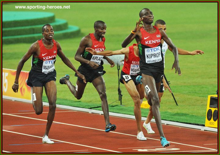 Elijah Manangoi Elijah Motonei MANANGOI Silver medal in 1500m at 2015 World