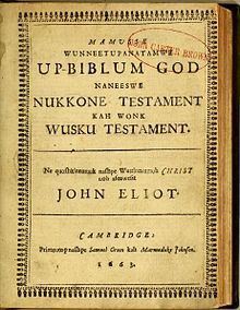 Eliot Indian Bible httpsuploadwikimediaorgwikipediacommonsthu