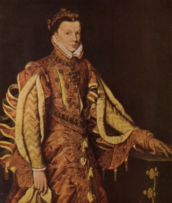 Elisabeth of Valois ca 1568 Elisabeth de Valois by Anthonis Mor Louvre