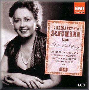 Elisabeth Schumann Elisabeth Schumann Silver Thread of Song EMI CLASSICS ICON 9184802