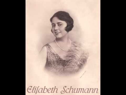 Elisabeth Schumann German Soprano Elisabeth SCHUMANN Wien Wien du Stadt meiner Traume