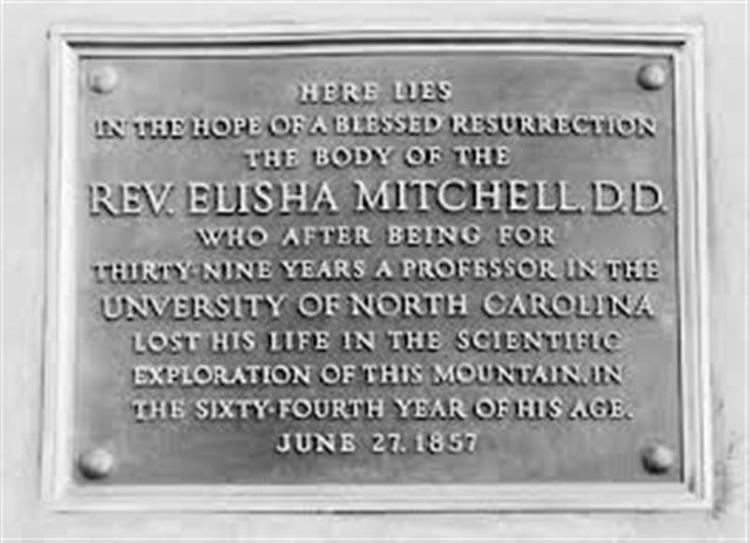 Elisha Mitchell Prof Elisha Mitchell