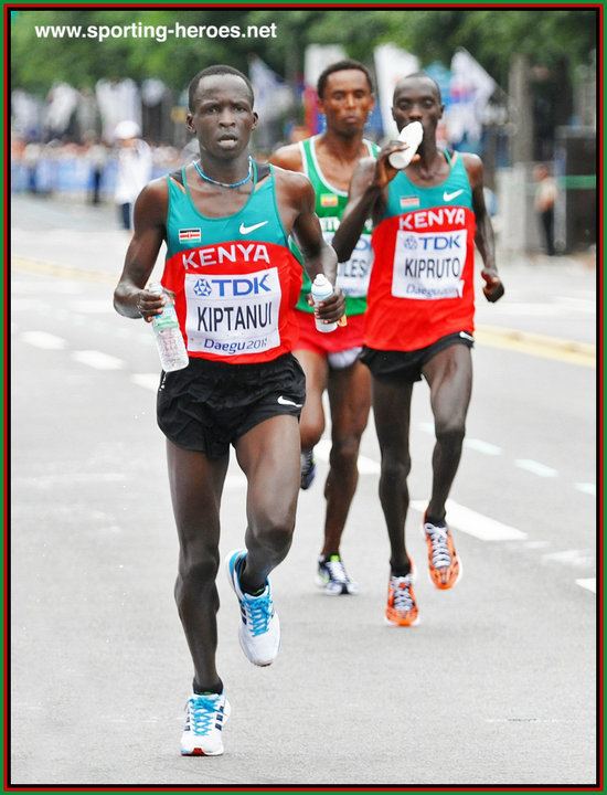Eliud Kiptanui kiptanui Eliud 2011 World Championships 6th place in the marathon
