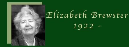 Elizabeth Brewster Elizabeth Brewster