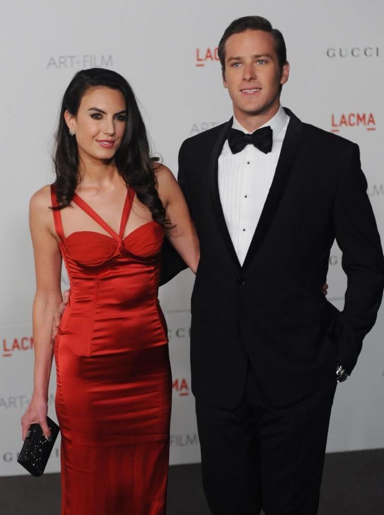 Elizabeth Chambers (actress) Actor Armie Hammer and Elizabeth Chambers attend the LACMA Art