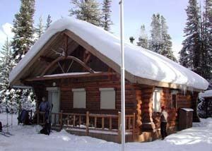Elk Lakes cabin