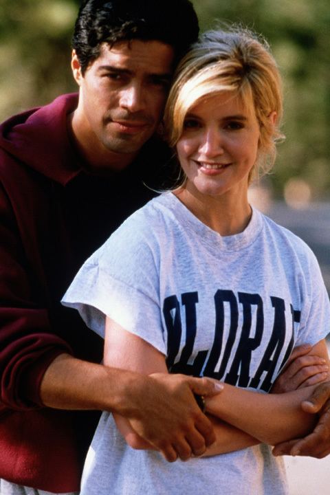 Esai Morales and Crystal Bernard were in Dying to Be Perfect: The Ellen Hart Pena Story(1996)