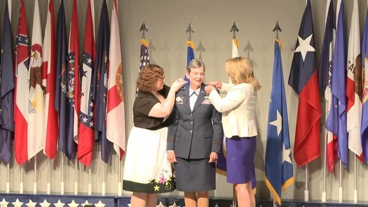 Ellen M. Pawlikowski The Secretary of the Air Force pins the fourth star on Gen Ellen M