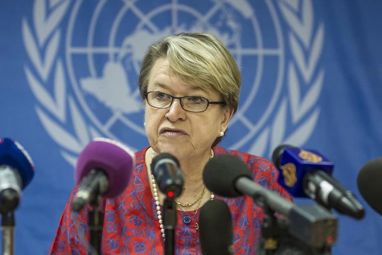 Ellen Margrethe Løj United Nations News Centre UN envoy says international patience