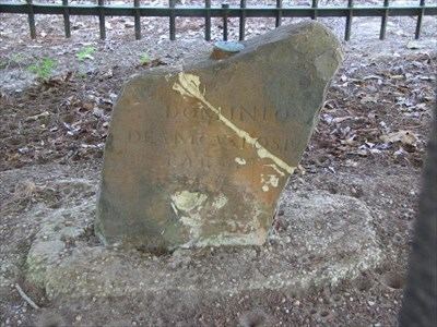 Ellicott's Stone Ellicott39s Stone Mobile County AL USSpanish Border Marker