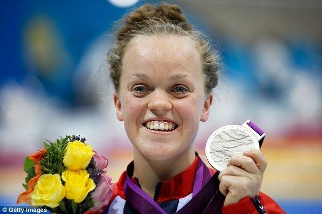 Ellie Simmonds London 2012 Paralympics Ellie Simmonds signs out with
