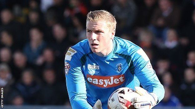 Elliot Justham BBC Sport Luton Town Elliot Justham signs contract