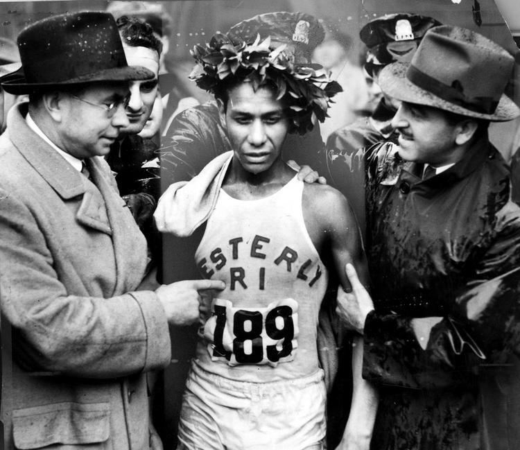 Ellison Brown Westerlyborn Tarzan Browns 1936 Boston Marathon win gave birth