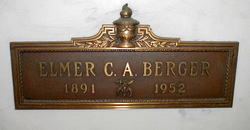 Elmer Clinton Adolph Berger (1891-1952) - Find a Grave Memorial
