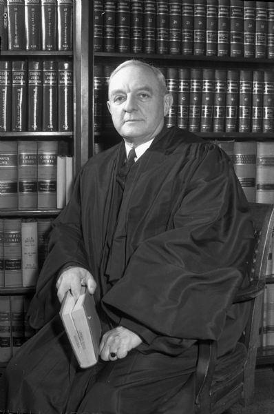 Elmer E. Barlow Judge Elmer E Barlow Wisconsin Supreme Court
