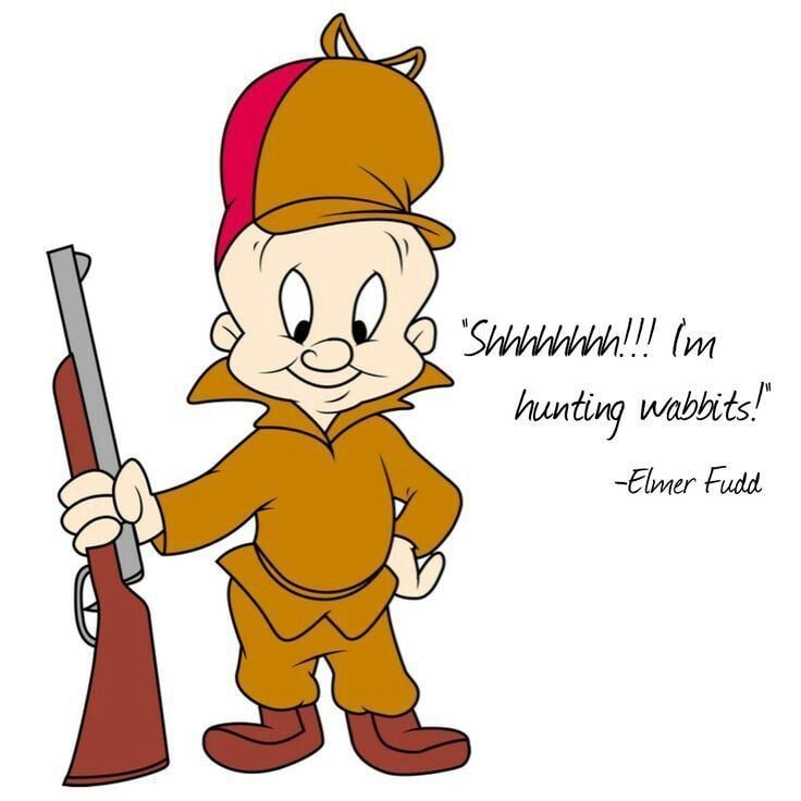 picture of elmer fudd with gun