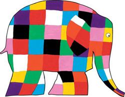 Elmer the Patchwork Elephant Patchwork Culture Change and an elephant Paul Brewer
