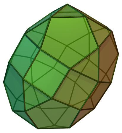 Elongated pentagonal gyrobirotunda